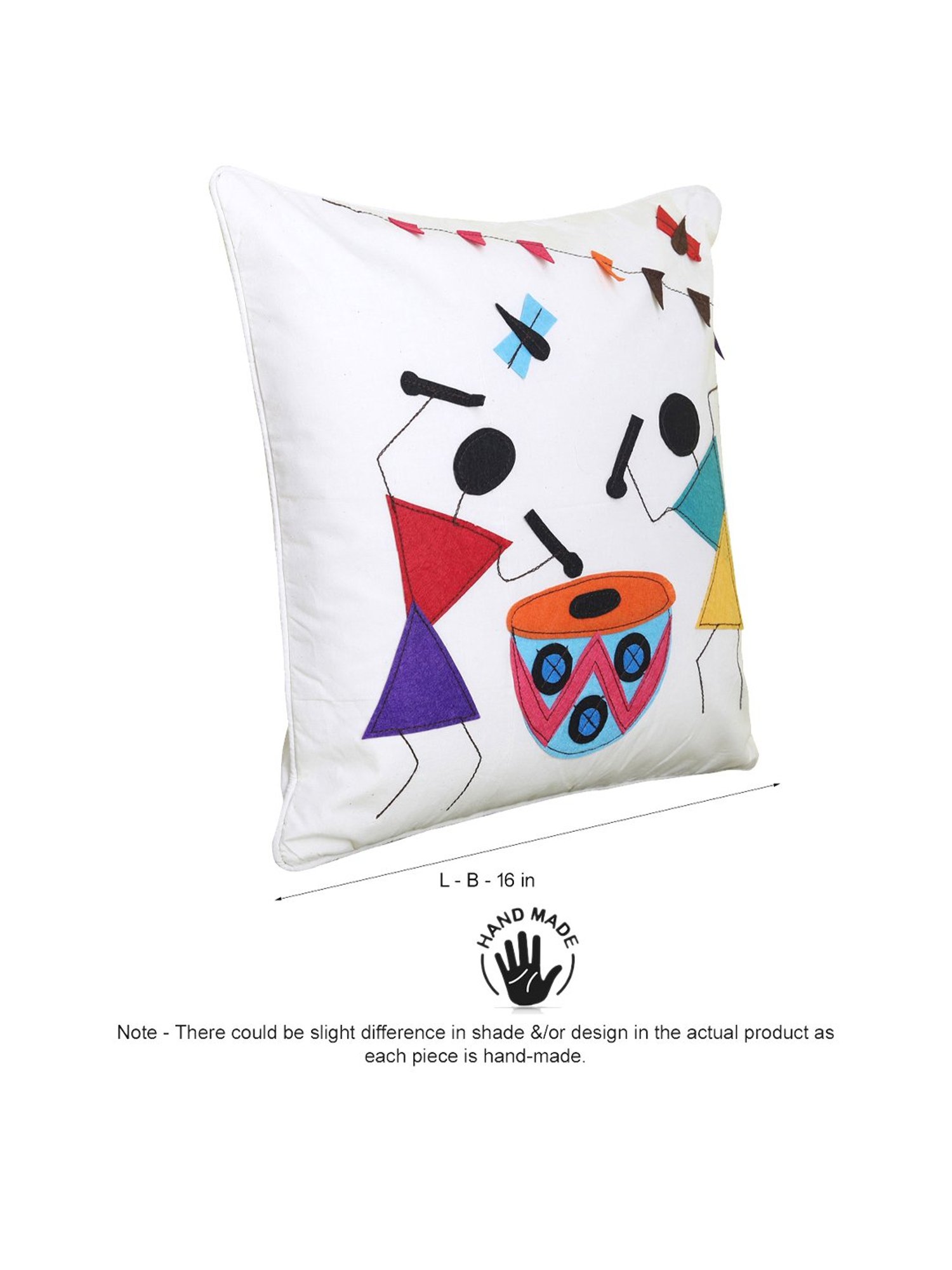 VarEesha Multicolor Cotton Cushion Cover - Set of 2