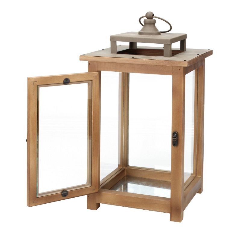 Melrose Set of 6 Rustic Black Hanging Large Tea Light Candle Holders 21"