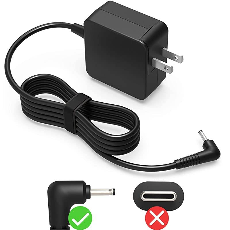 Listed 7.5Ft Charger Fit for Samsung 11.6" Chromebook 3 2 XE500C13 XE501C13 XE303C12 XE500C12 XE503C12 XE503C32 XE500c13-k04us W14-026N1A Laptop PA-1250-98