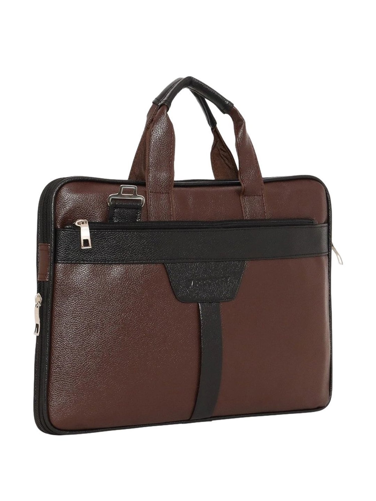 Priority Brown Synthetic Large Messenger Bag