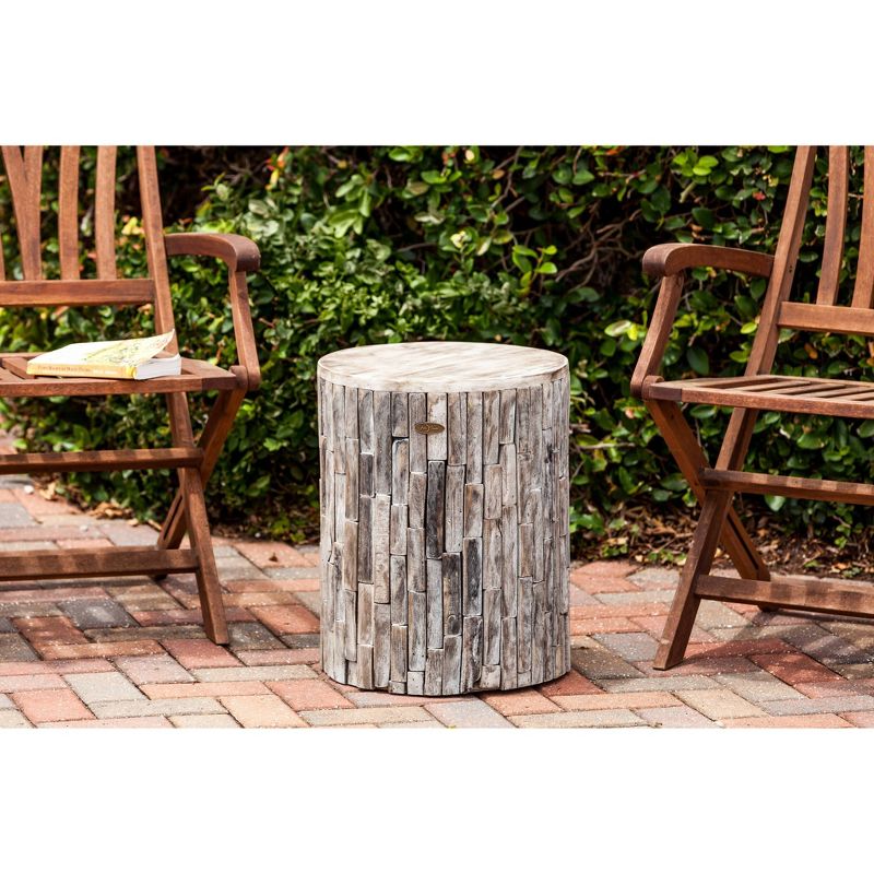 Elyse Round Outdoor Patio Garden Stool - Balkene Home