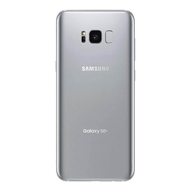 Galaxy S8+, 64GB, Arctic Silver - Fully Unlocked (Renewed)