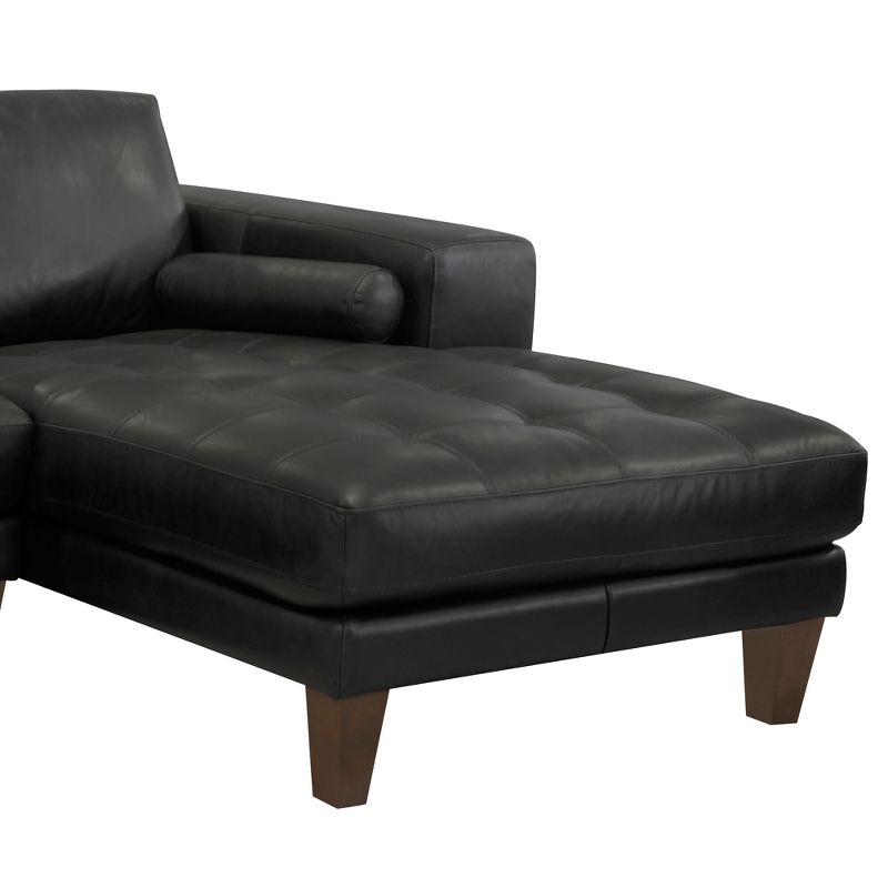 Wynne Contemporary Sectional Black - Armen Living