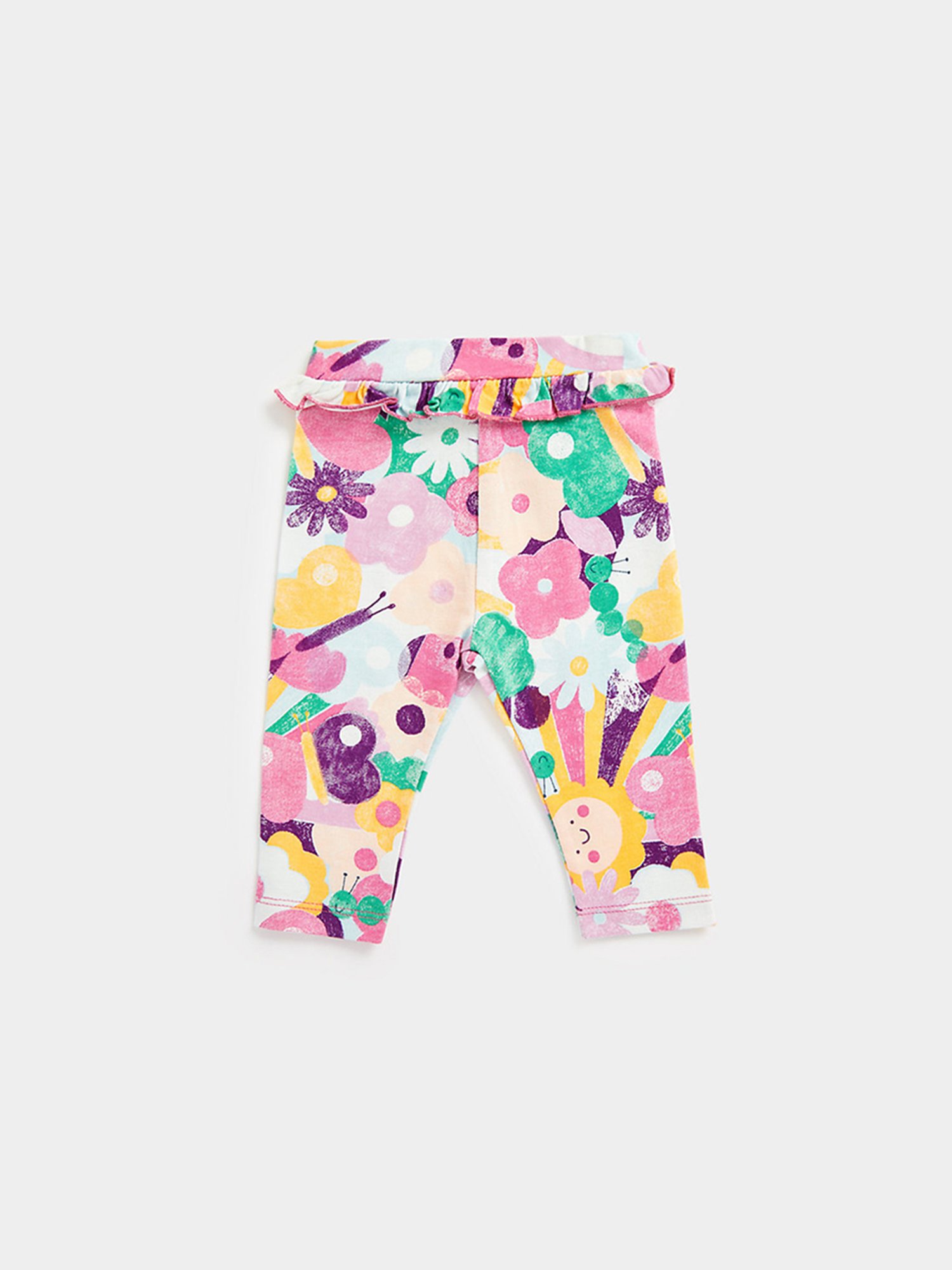 Nino Bambino Kids Multicolor Printed Leggings