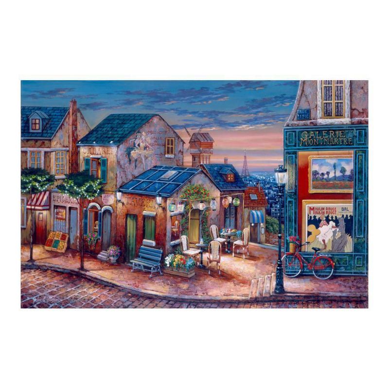 Wuundentoy Gold Edition: Gallery Montmartre France Jigsaw Puzzle - 1500pc