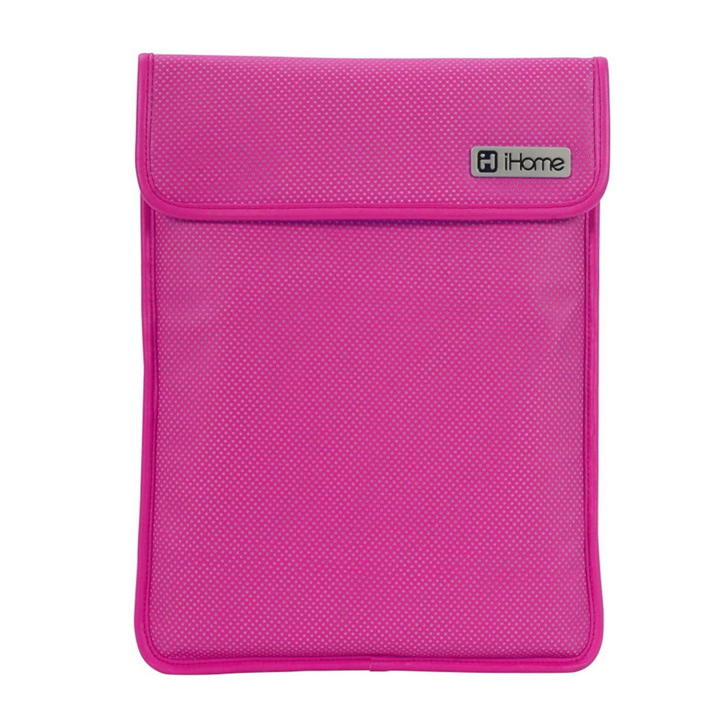 iHome IH-IP1132P Perforated Sleeve for iPad 2/3/4, Pink