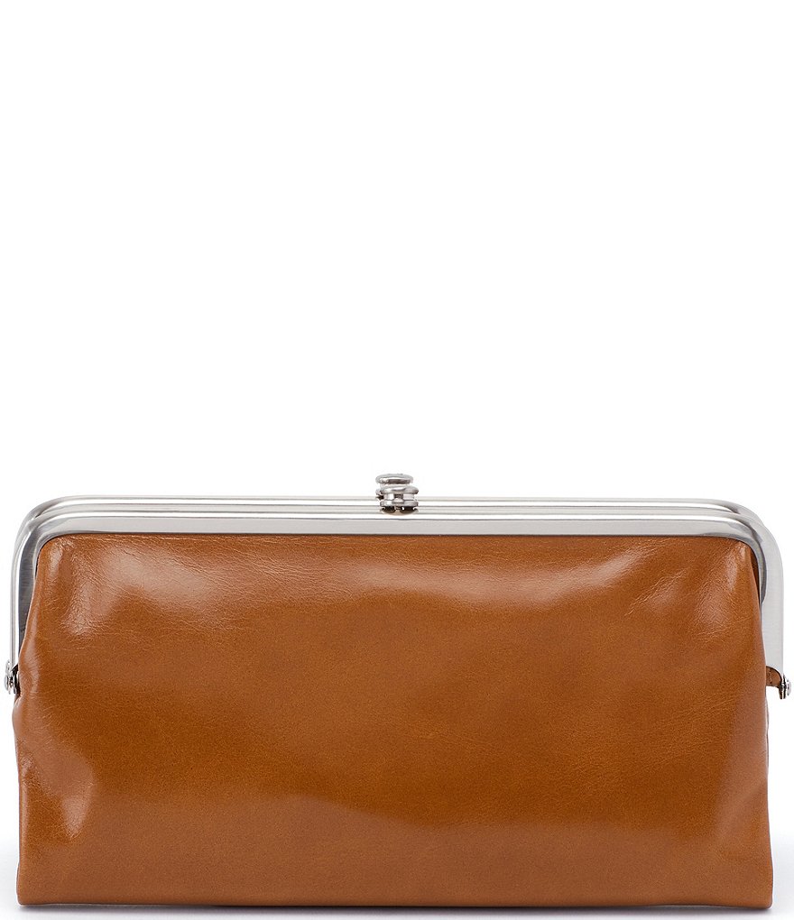 HOBO Original Leather Lauren Double-Frame Clutch Wallet