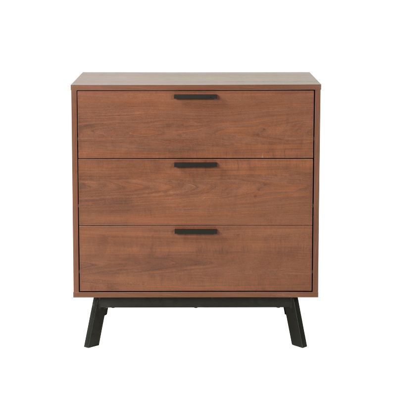 Aspen 3 Drawer Dresser Vintage Umber Brown - loft607