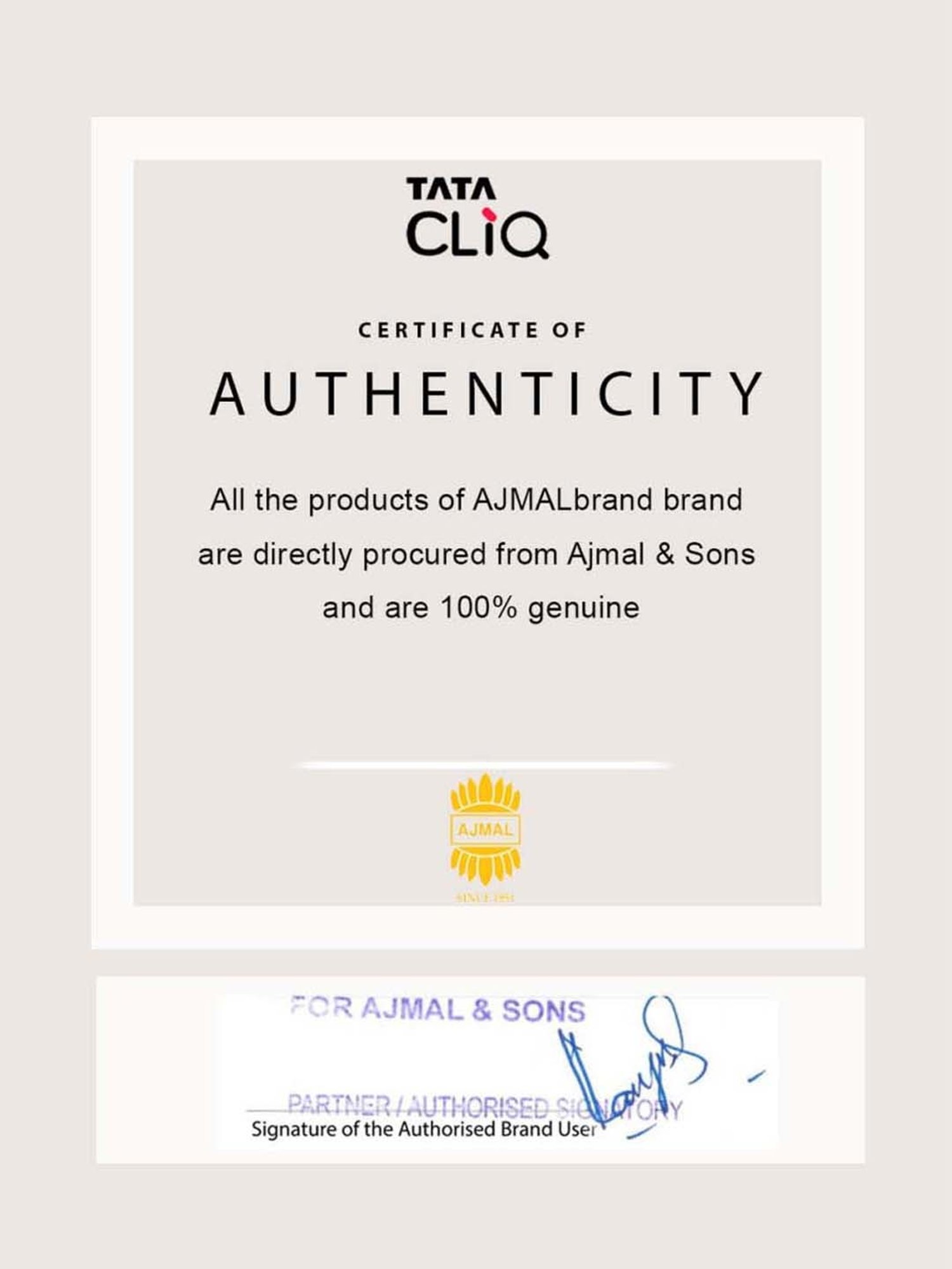 Ajmal Musk Gold Concentrated Perfume for Unisex - 5 ml