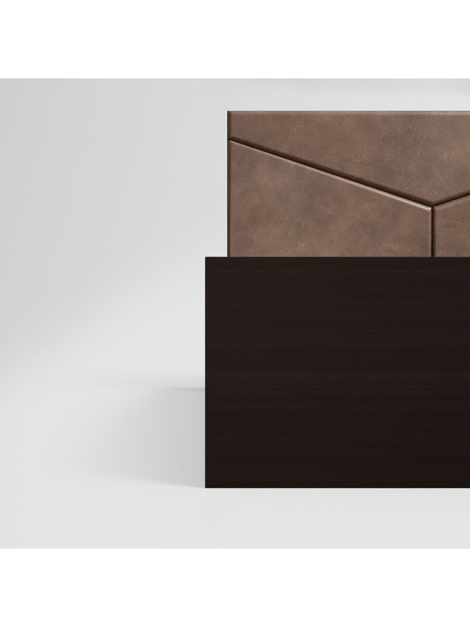 Godrej Interio Glory Morf Brown Engineered Wood Queen Size Bed with Box Storage - 1-Year Warranty