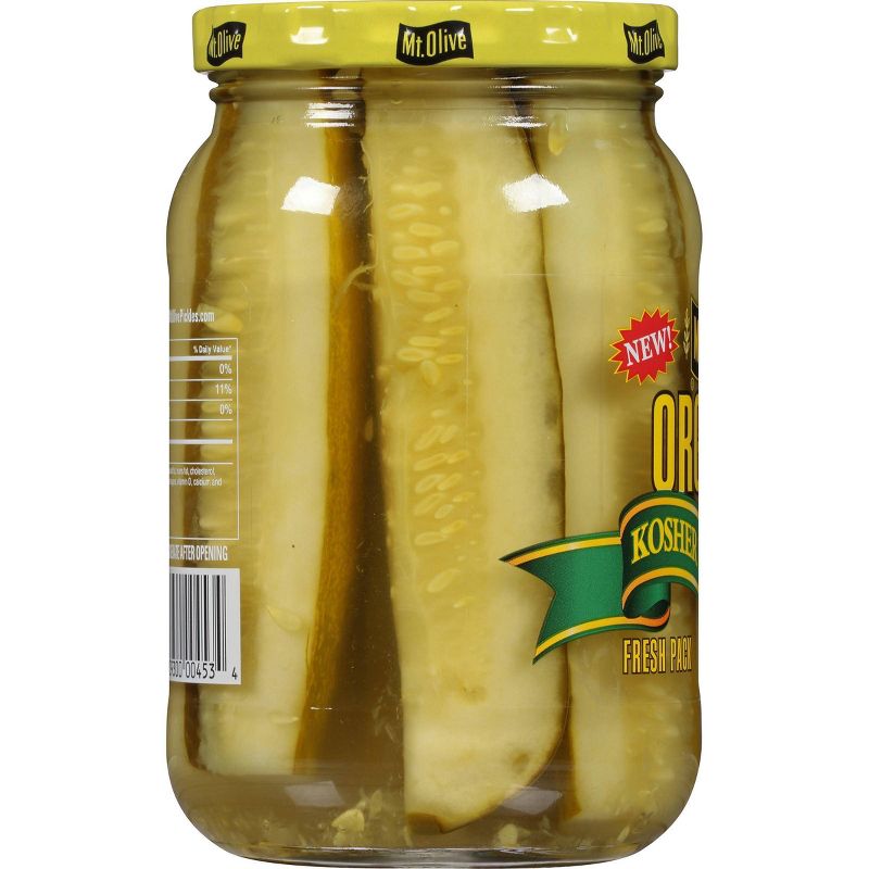 Mt. Olive Organic Kosher Dill Pickle Spears - 16 fl oz
