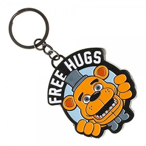 Five Nights at Freddys Free Hugs Freddy Fazbear Keychain