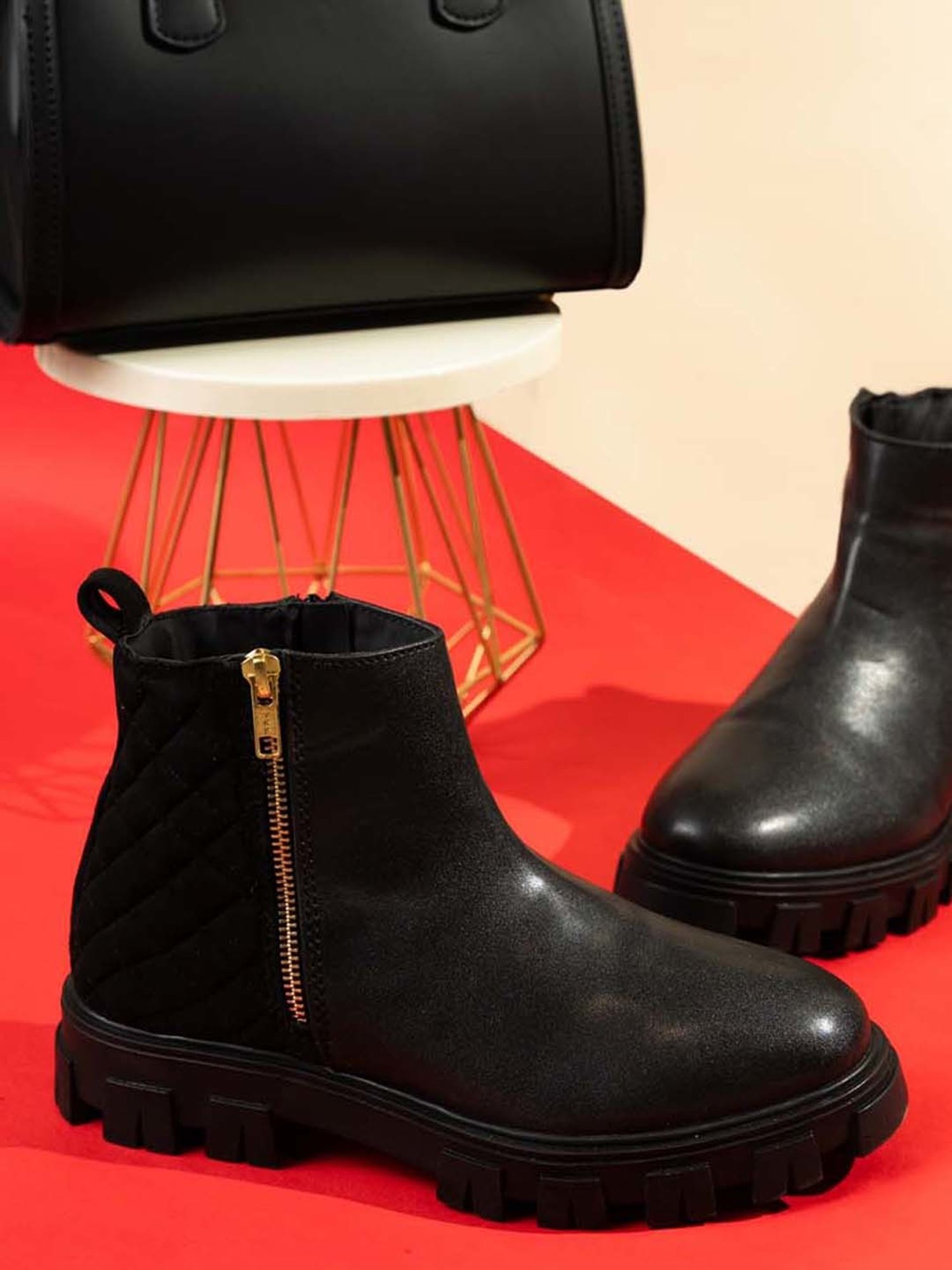 Bata Women's DEMI Brown Booties