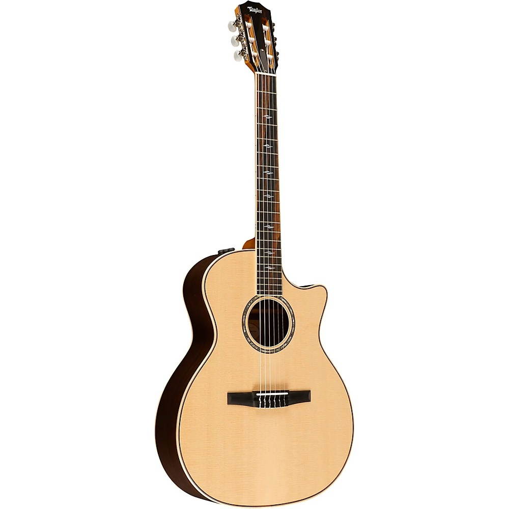 Taylor 814ce-N Grand Auditorium Acoustic-Electric Nylon String Guitar Natural