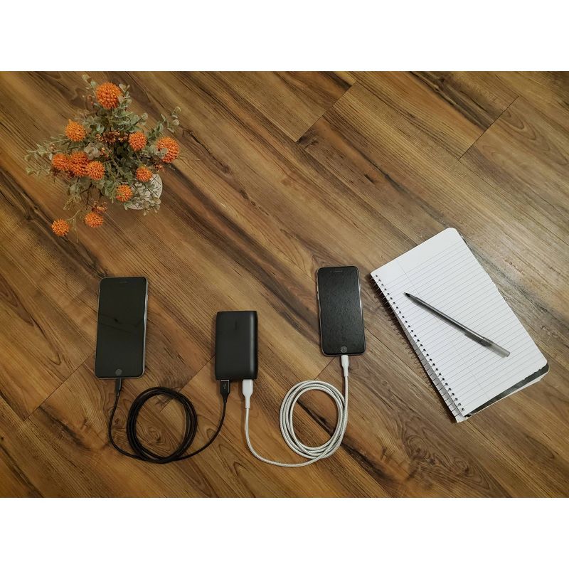 Anker 2-Port PowerPort 24W Wall Charger (with 3' PowerLine Select+ Lightning to USB-A Cable) - Black