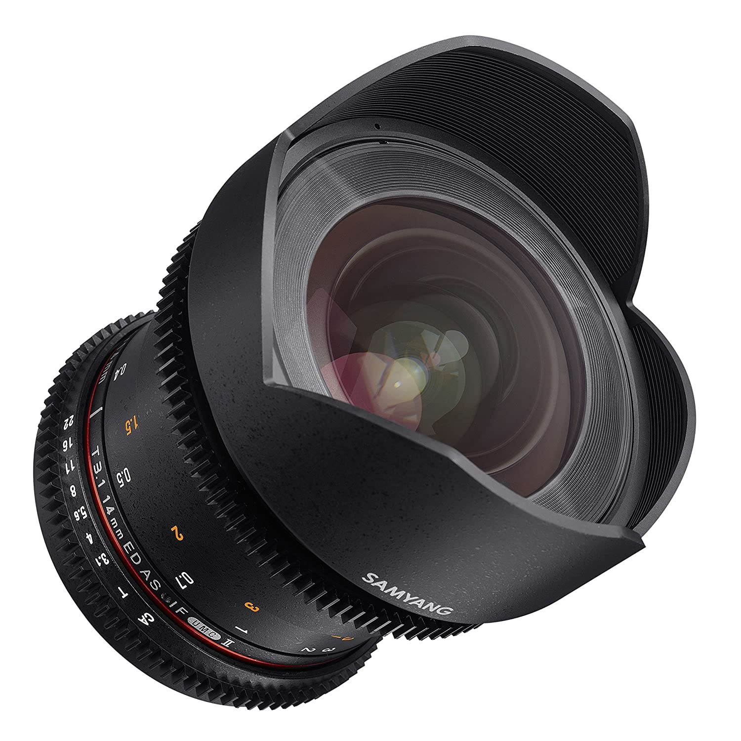 Samyang SYDS14M-NEX VDSLR II E mount 14mm T3.1 Wide-Angle Cine Lens for Sony Alpha Cameras