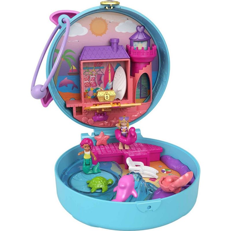 Polly Pocket Dolphin Beach Compact