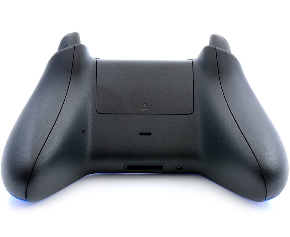 "Soft Touch Blue" Xbox One S Rapid Fire Modded Controller 40 Mods for COD BO3, Destiny, GOW 4 Quickscope, Jitter, Auto Aim, Jump Shot, Auto Sprint, Fast Reload, Much More (with 3.5 jack)