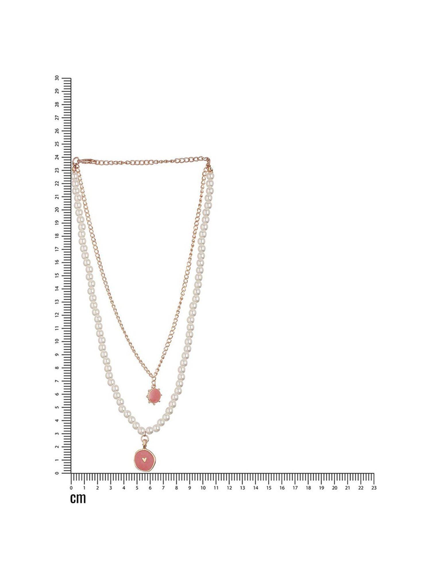 Aatmana Gold-Plated & Pearl Layered Necklace