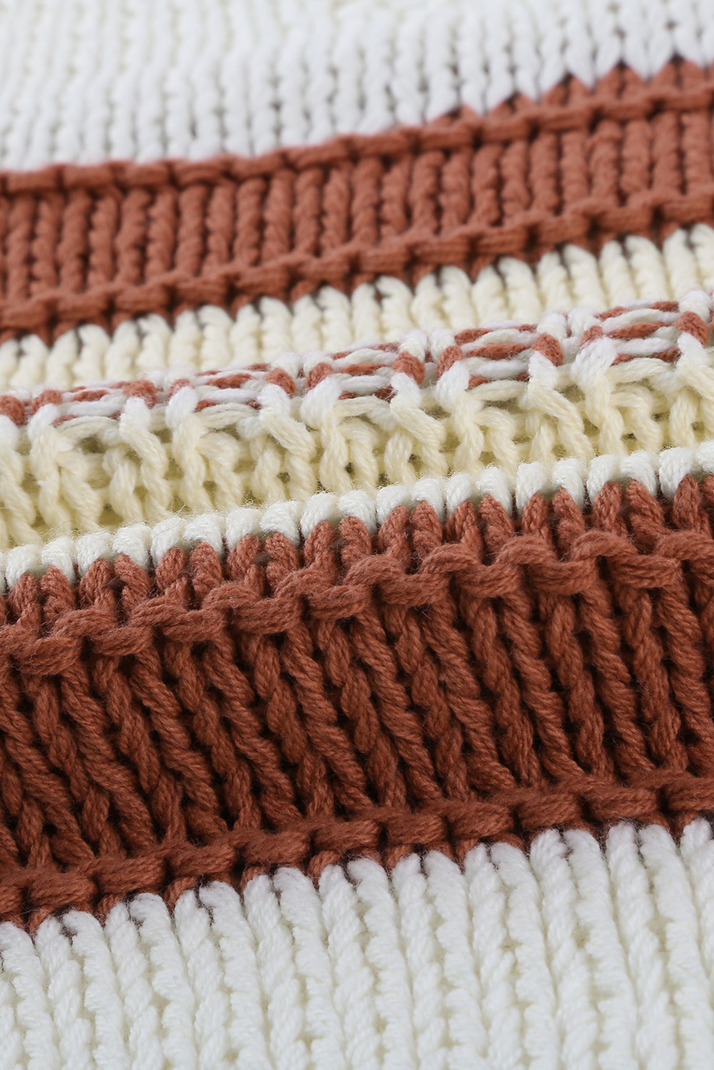 Karen Kane Long Sleeve Asymmetrical Hem Round Neck Sweater