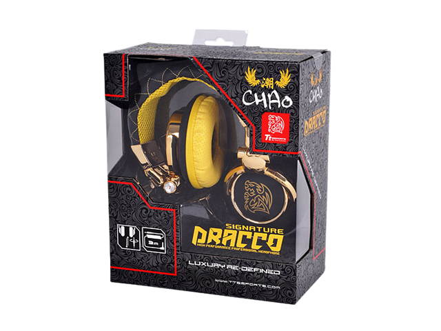 Dracco Black HT-DRS007OEBL Circumaural High Performance Professional Headphone deep black