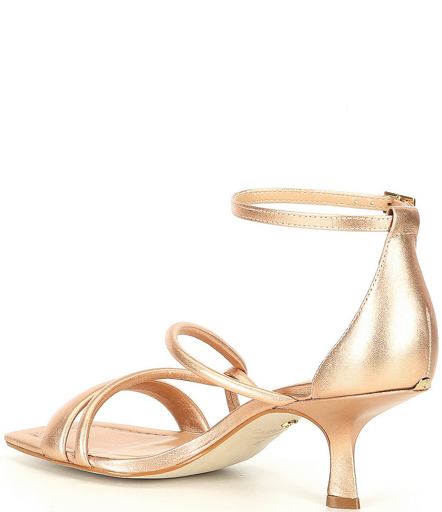 Carvela Getout Leather Ankle Strap Dress Sandals