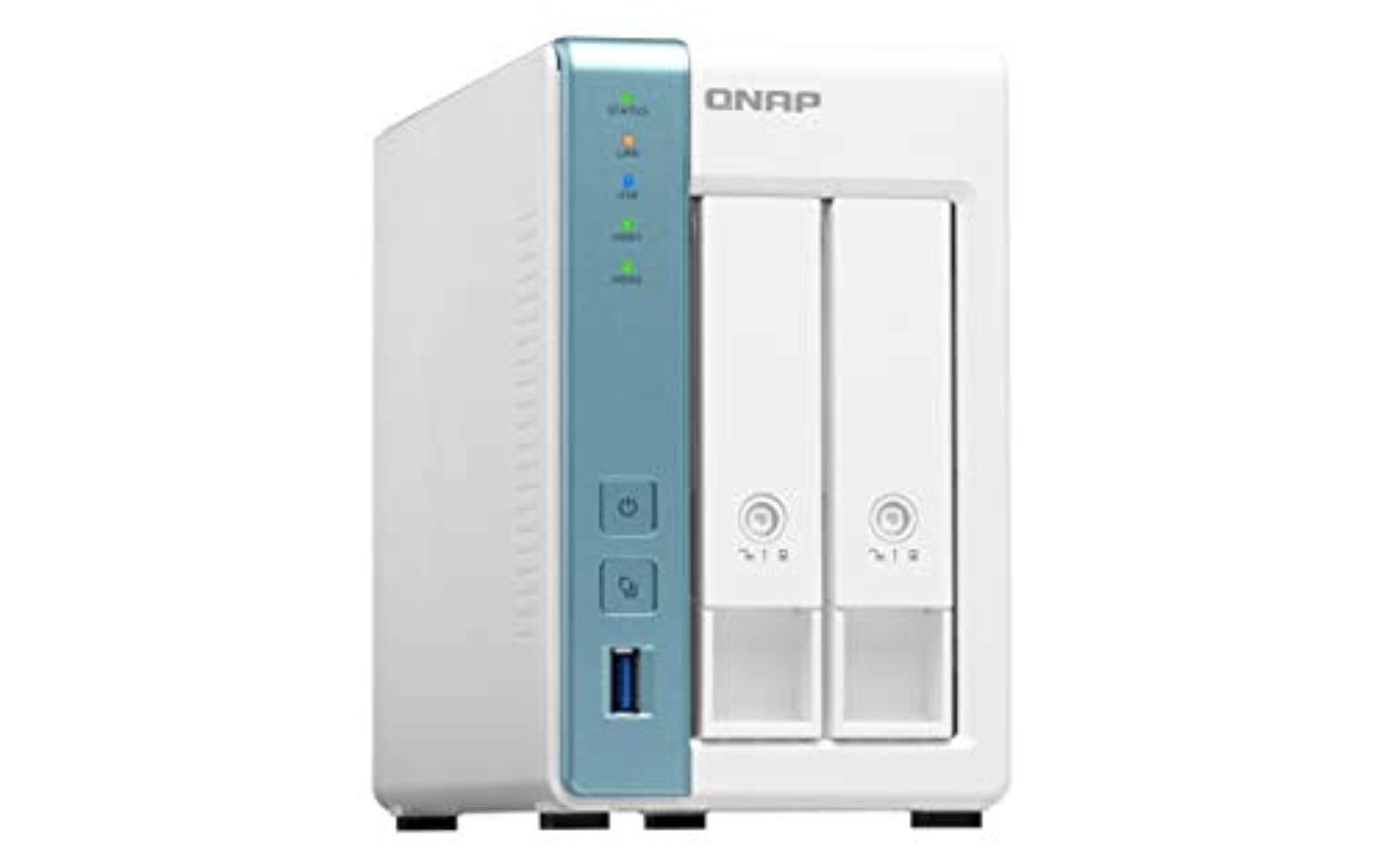 QNAP TS-231P3-2G 2 Bay Home  and  Office NAS with one 2.5GbE Port (TS-231P3-2G)