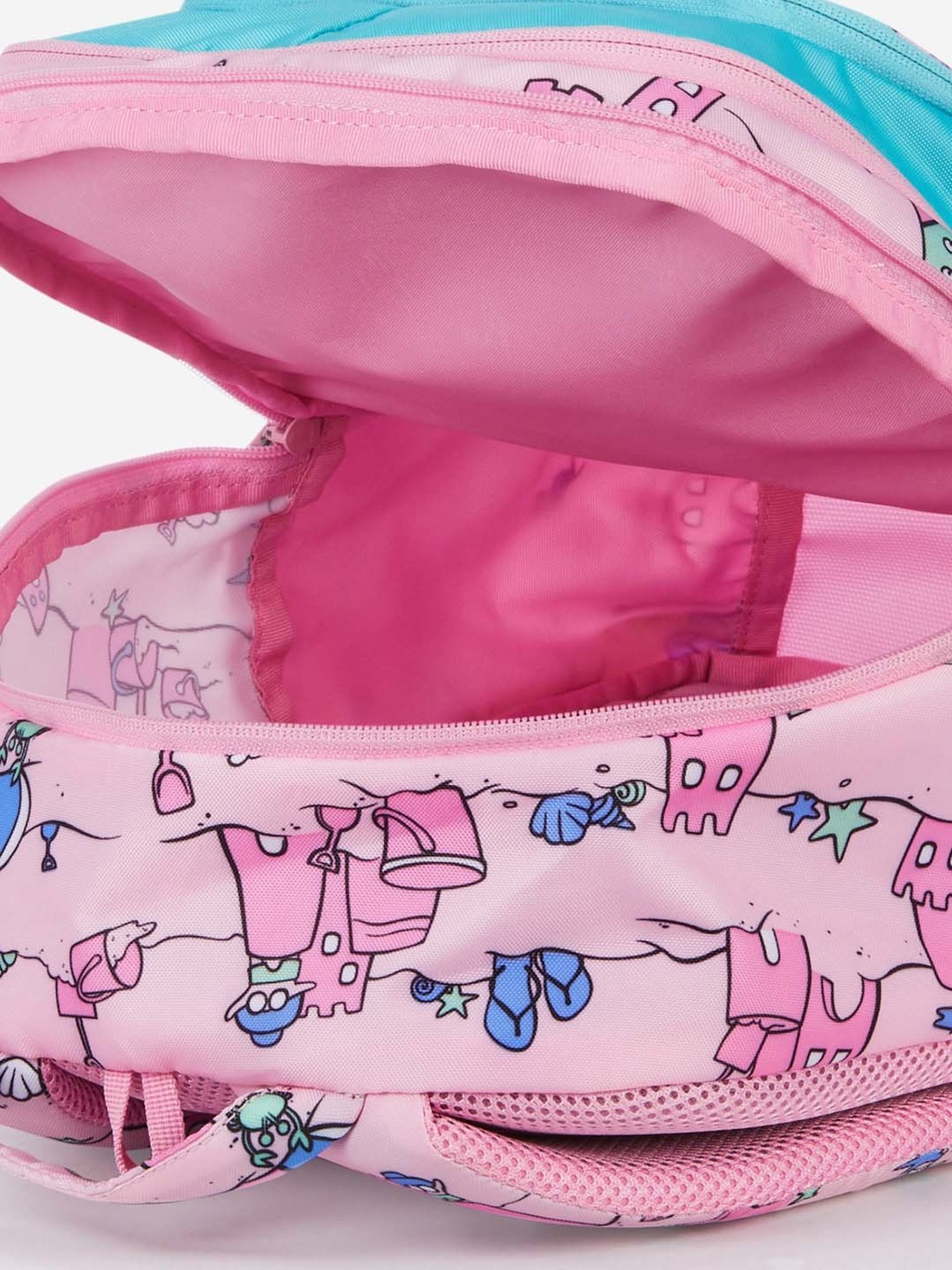 Wiki 24 Ltrs Pink Medium Backpack