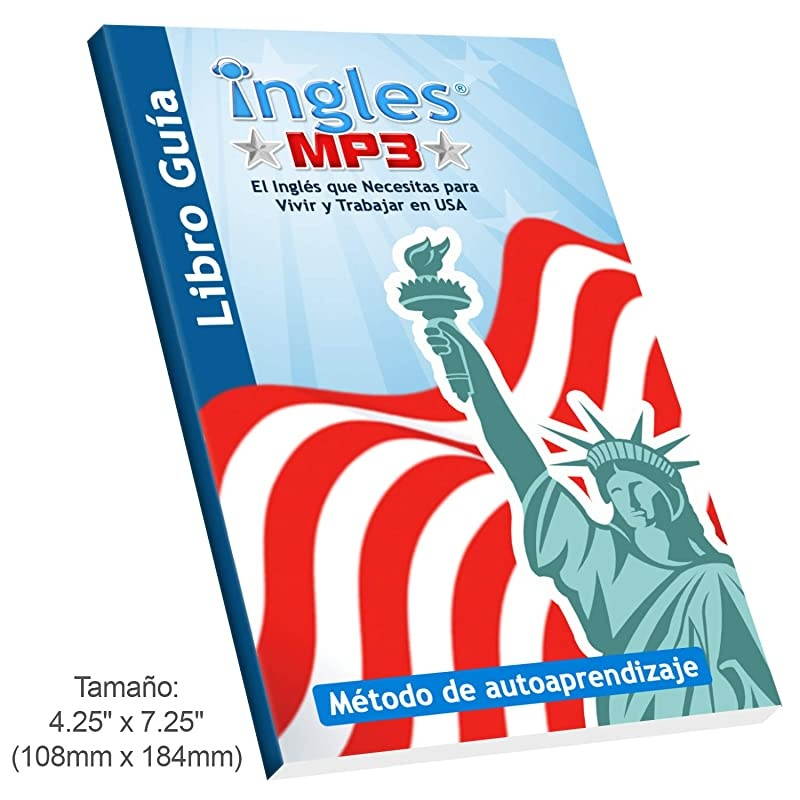 Curso de  Aprende Ingles en 3 Meses CURSO DE Ingles Incluye reproductor mp3 compacto con 124 Lecciones + Libro Guia