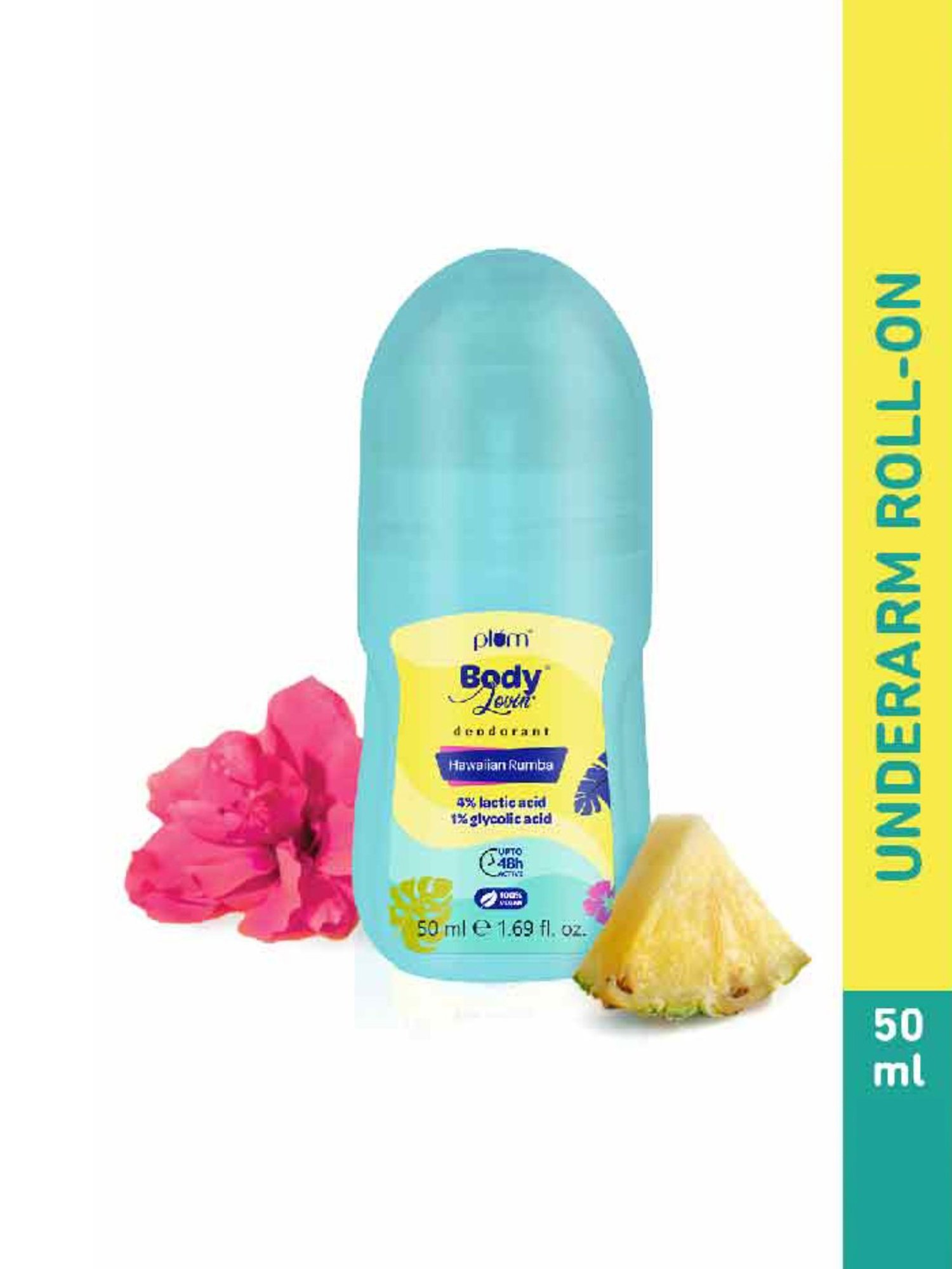 Plum BodyLovin' Hawaiian Rumba Deodorant Roll On - 50 ml