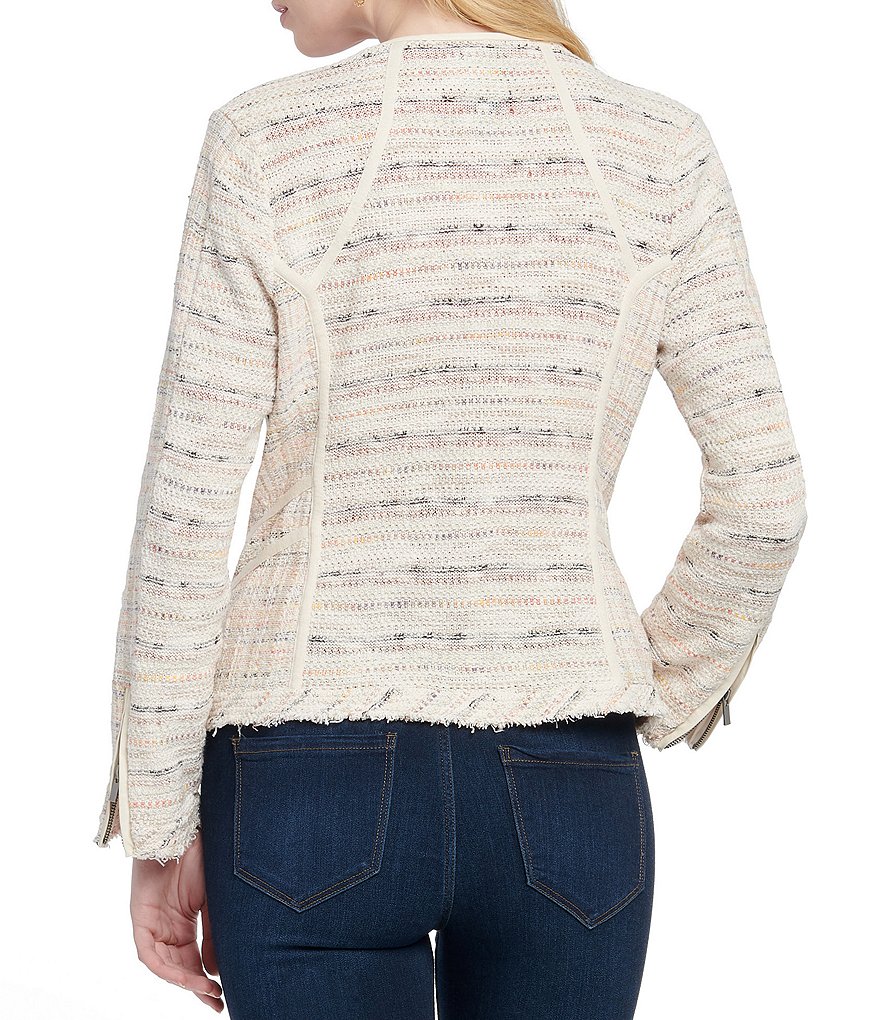 NIC + ZOE Dandelion Zip Front Jacket