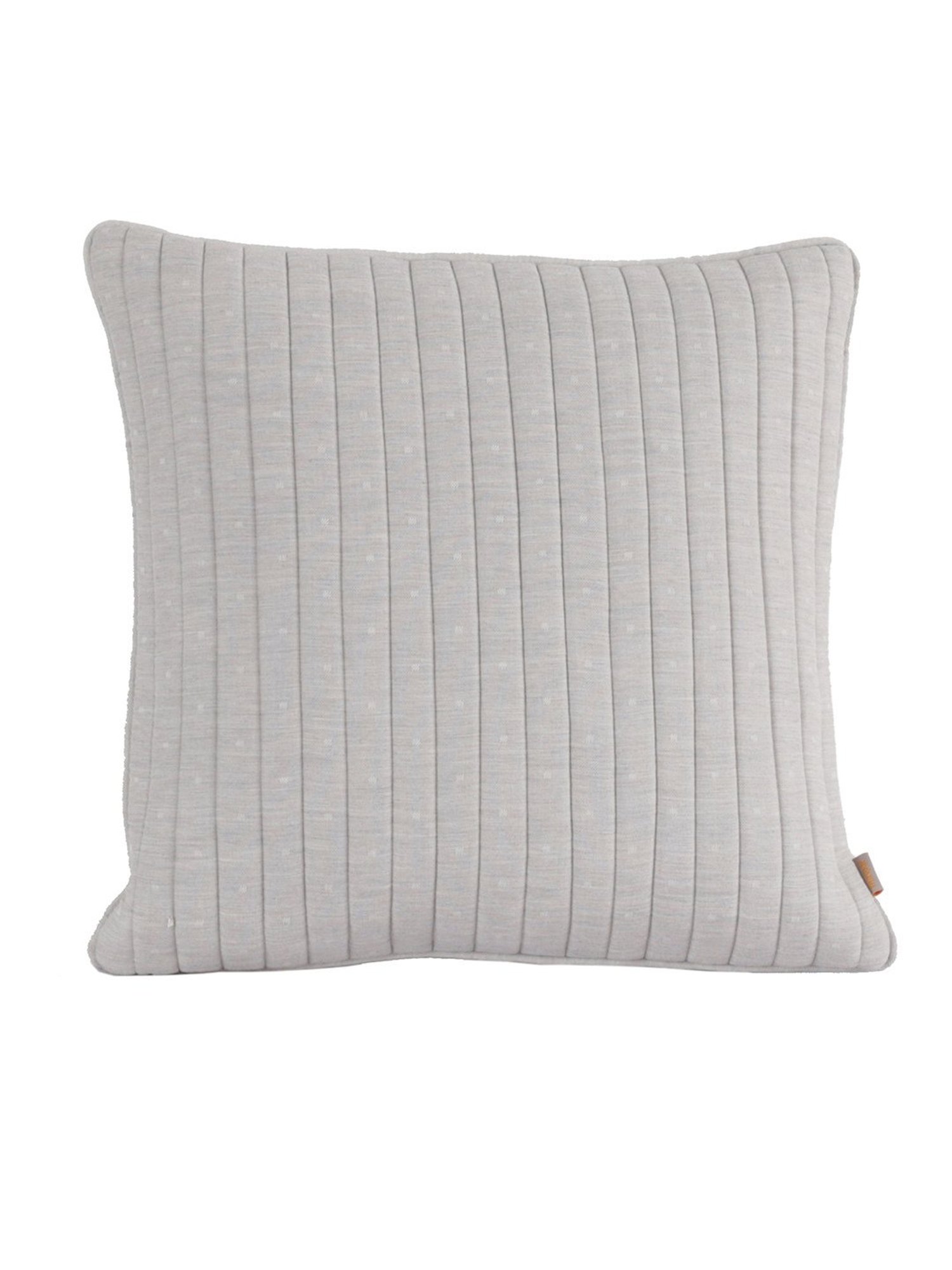 Maspar Cotsmere Muted Stripes Grey 300 TC Cotton Cushion Cover