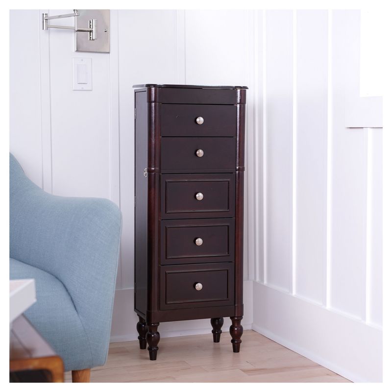 Ella Jewelry Armoire Espresso - Hives & Honey