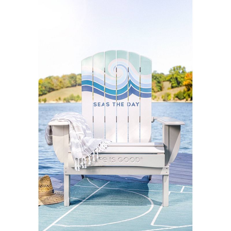 Adirondack Folding Chair Cream - Life is Good