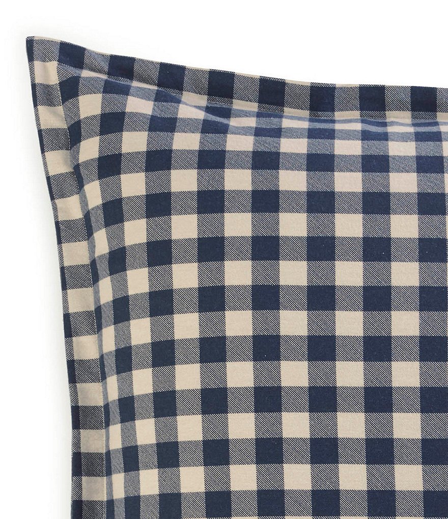 Eddie Bauer Kingston Navy Euro Shams, Set of 2