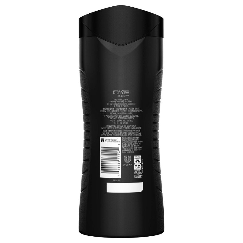 Axe Black Body Wash Frozen Pear & Cedarwood Scent - 16 fl oz