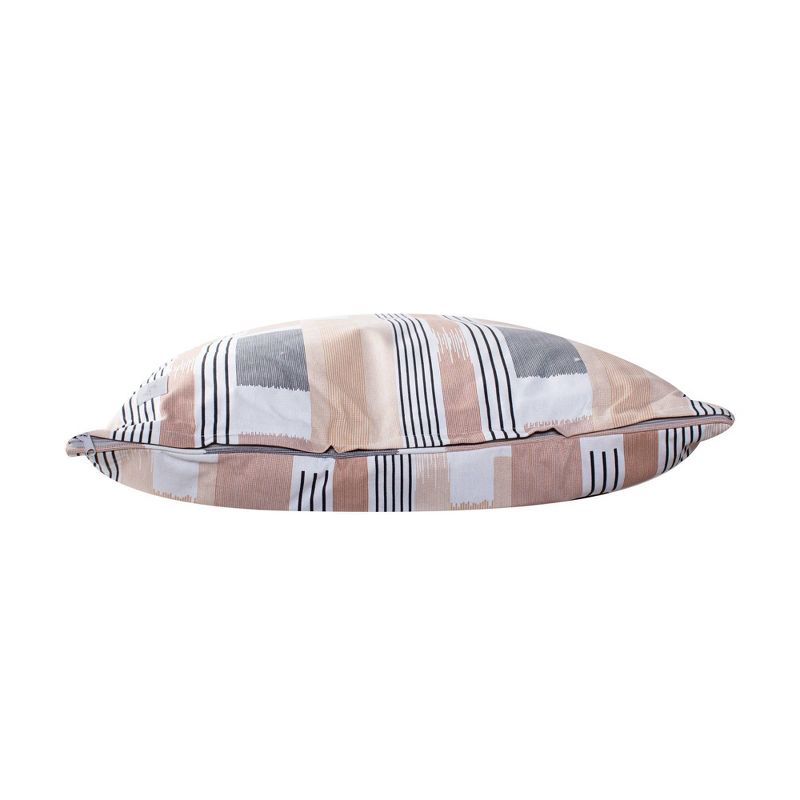 PetShop by Fringe Studio Textile Lines Pillow with Poly Fill Dog Bed - L