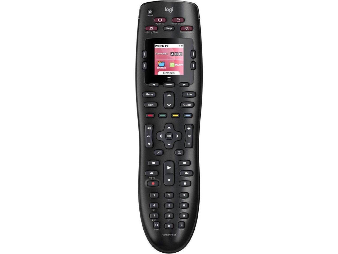 Logitech Harmony 665 10-Device Universal Backlit Remote Control 915-000293 Cable