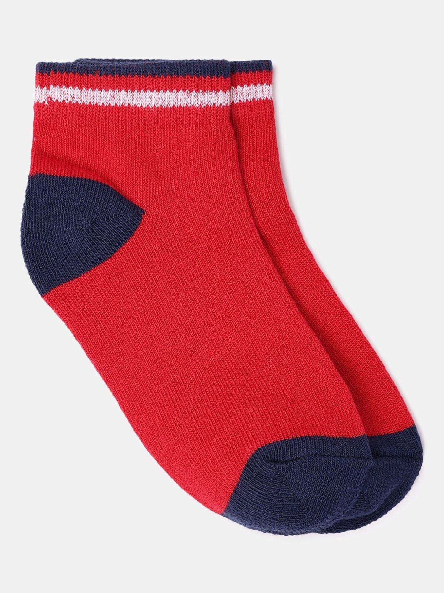 Blue Giraffe Multicolor Cotton Set of 3