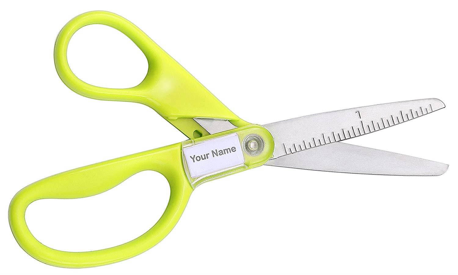 Stanley Removable 4 Cup Scissor Caddy and Minnow  5-Inch Pointed Tip Kids Scissors, 24 Pack (SCICAD-PT24)