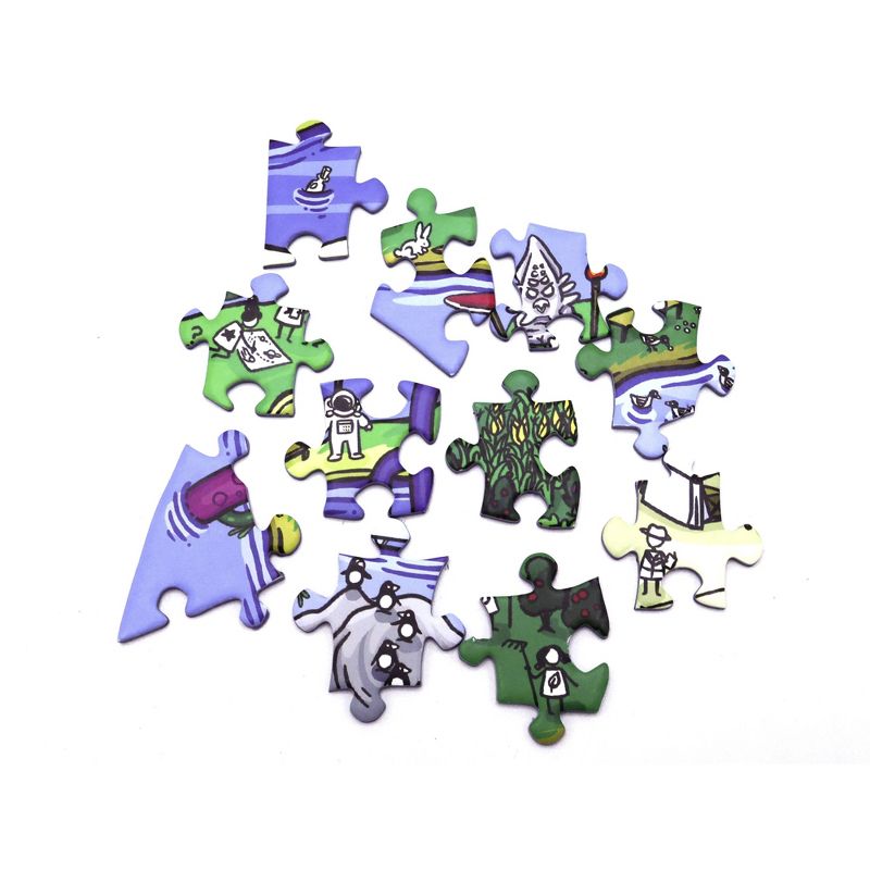 The Happy Isles - Jigsaw Puzzle From The Magic Puzzle Company 1000pc