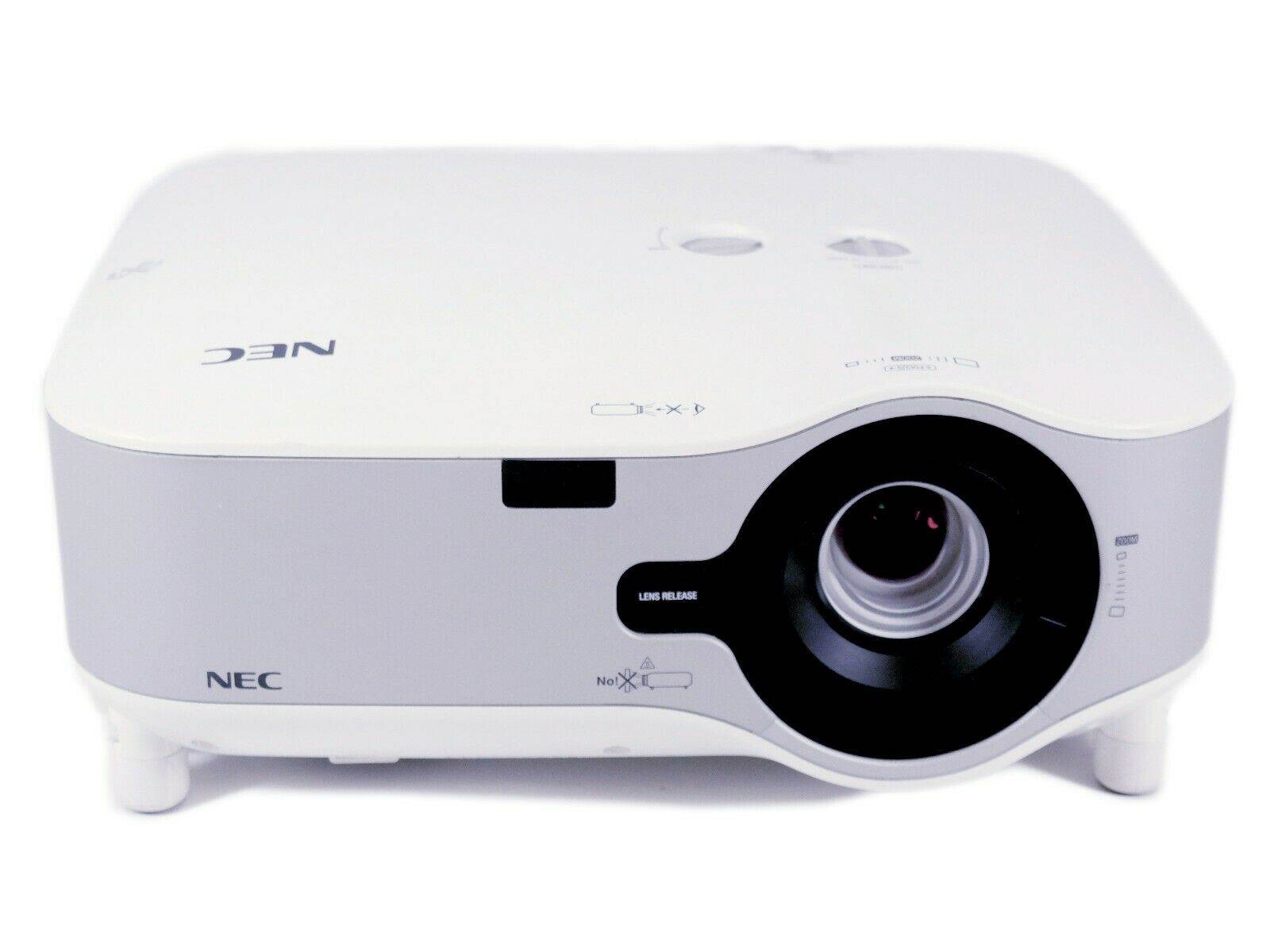 NEC NP3250W 3LCD Projector 4000 ANSI Lumens 1280 x 800 HD HDMI-adapter Home Theater Professional Streaming with Accessories bundle