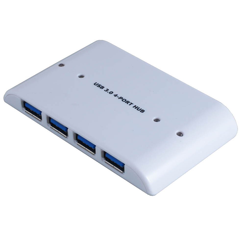 SEDNA - USB 3.0 4 Port Hub, Low Cost Portable Slim Design, Black ( SE-USB3-HUB-314-BK)
