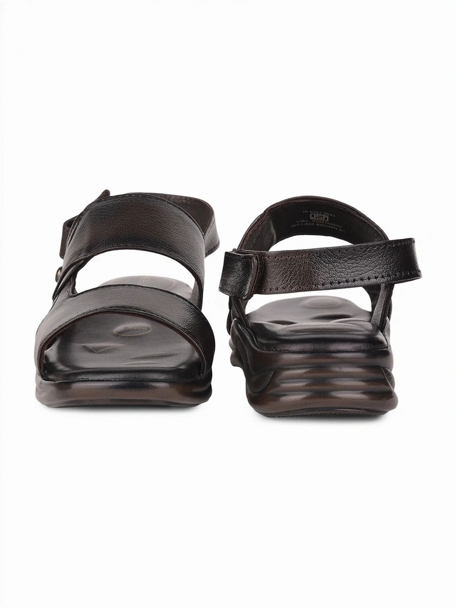 Healers by Liberty Men's Brown Back Strap Sandals