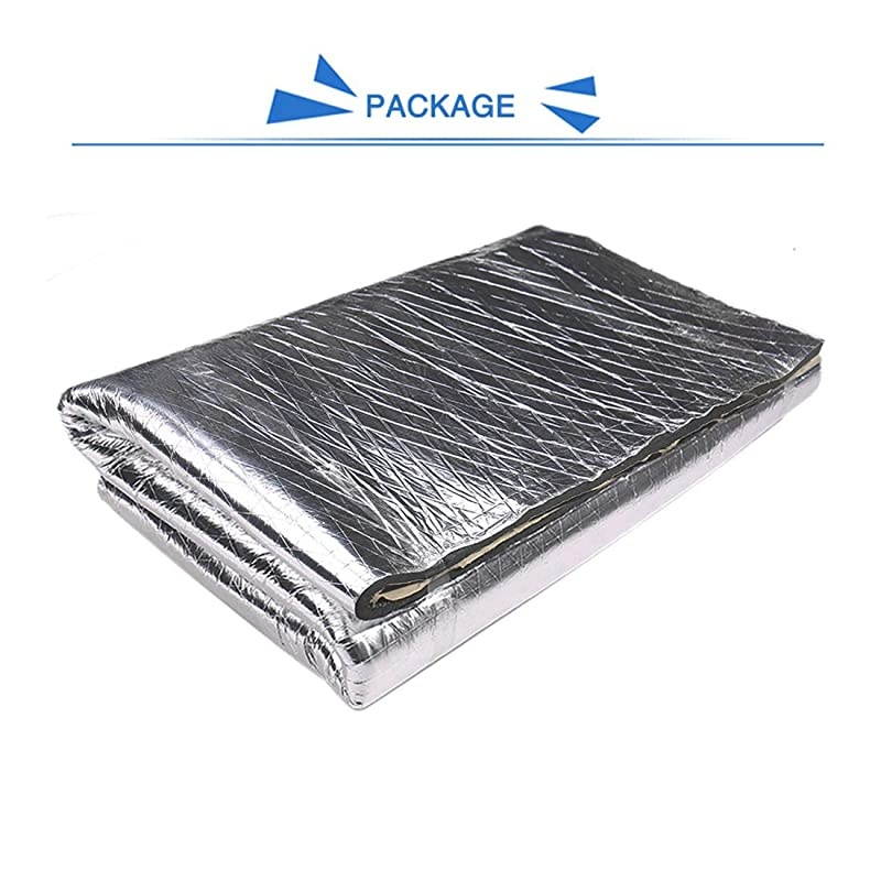 197mil 16.36sqft Noise Sound Deadener Deadening Insulation Mat 60x40 Inches for SUV Car