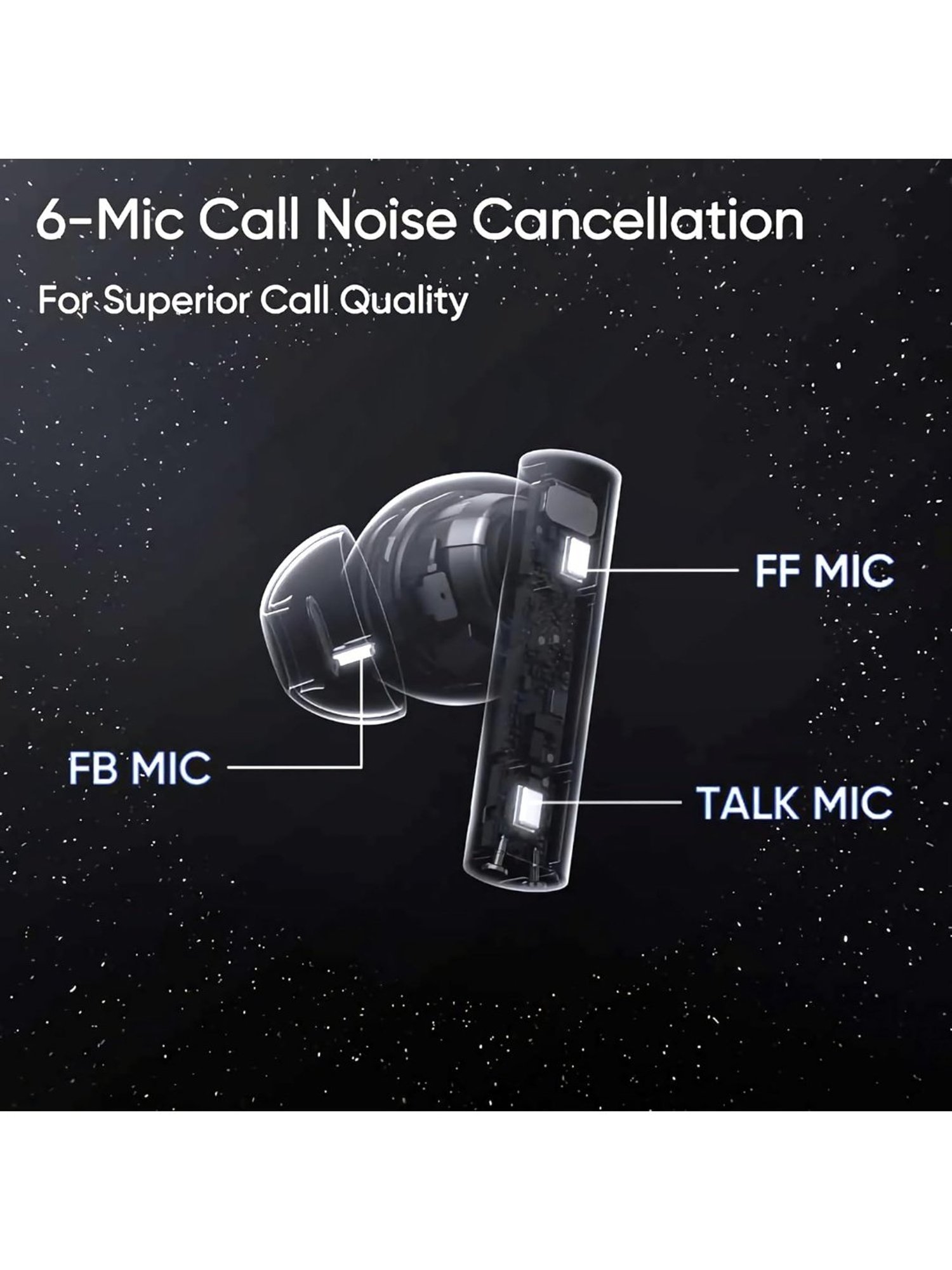 Realme Buds Air 5 in-Ear BT Earbuds with 50dB ANC & Upto 38H Battery (Deep Sea Blue, True Wireless)