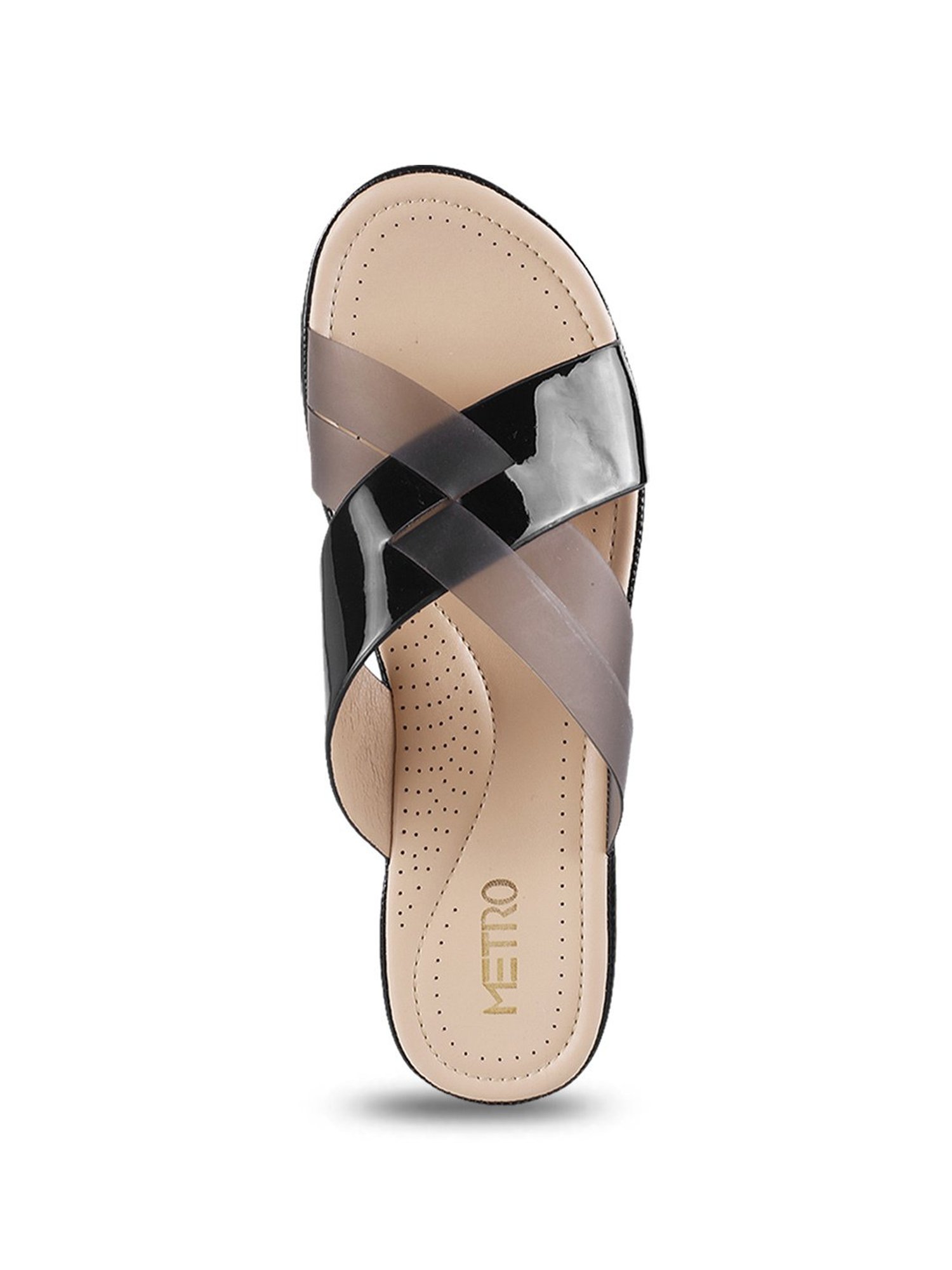 Bata Women's Black Flat Ballets