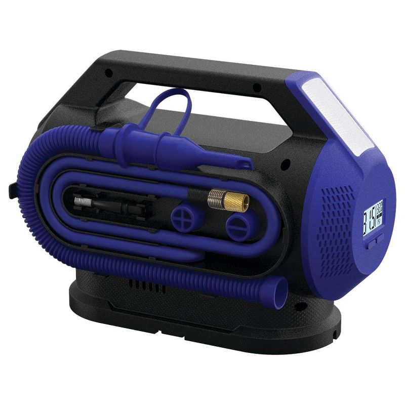 Goodyear Dual Flow 6min Flat to Full Tire Inflator and Air Compressor with Digital Display