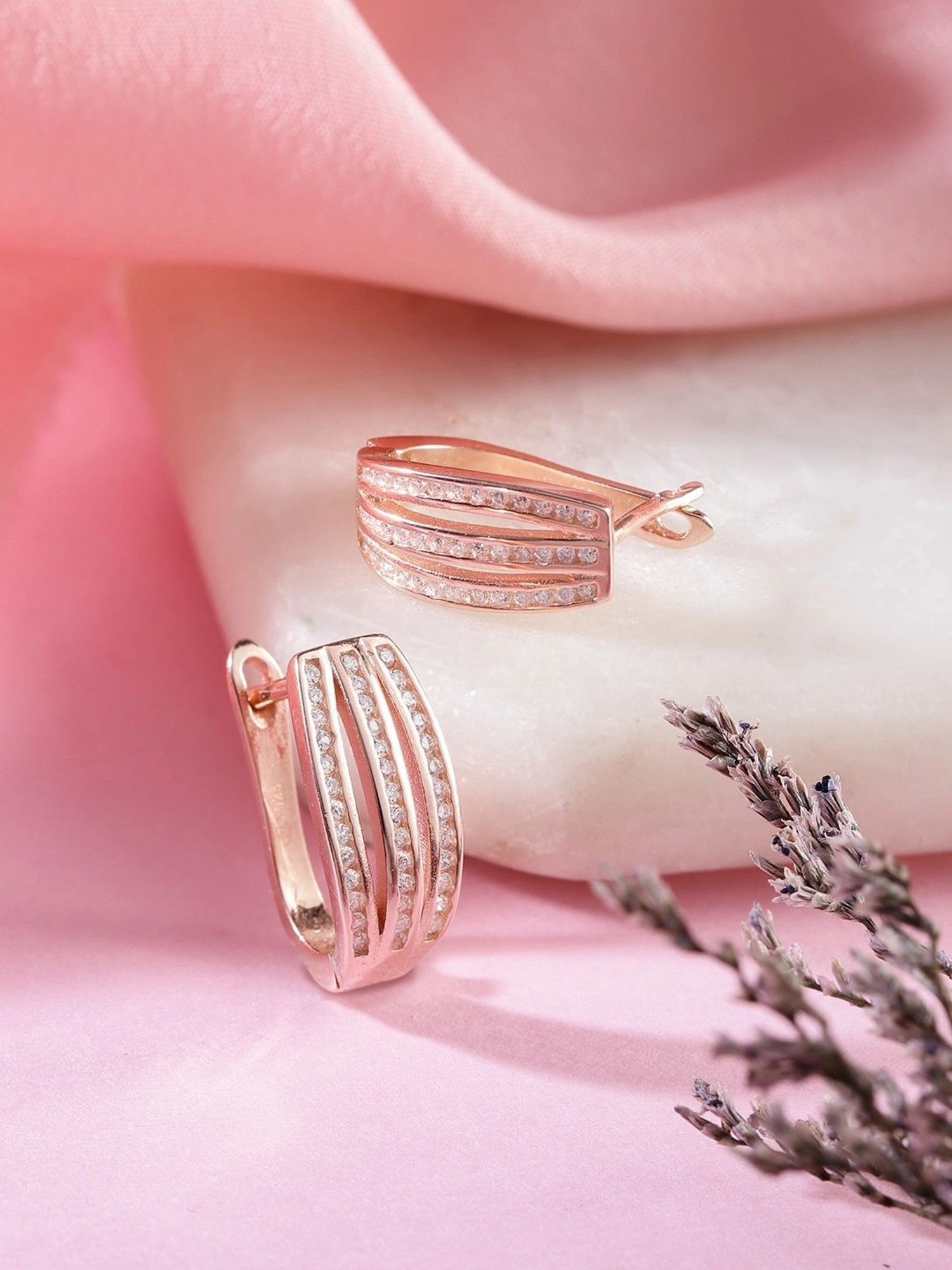 Zavya 92.5 Sterling Silver Earrings