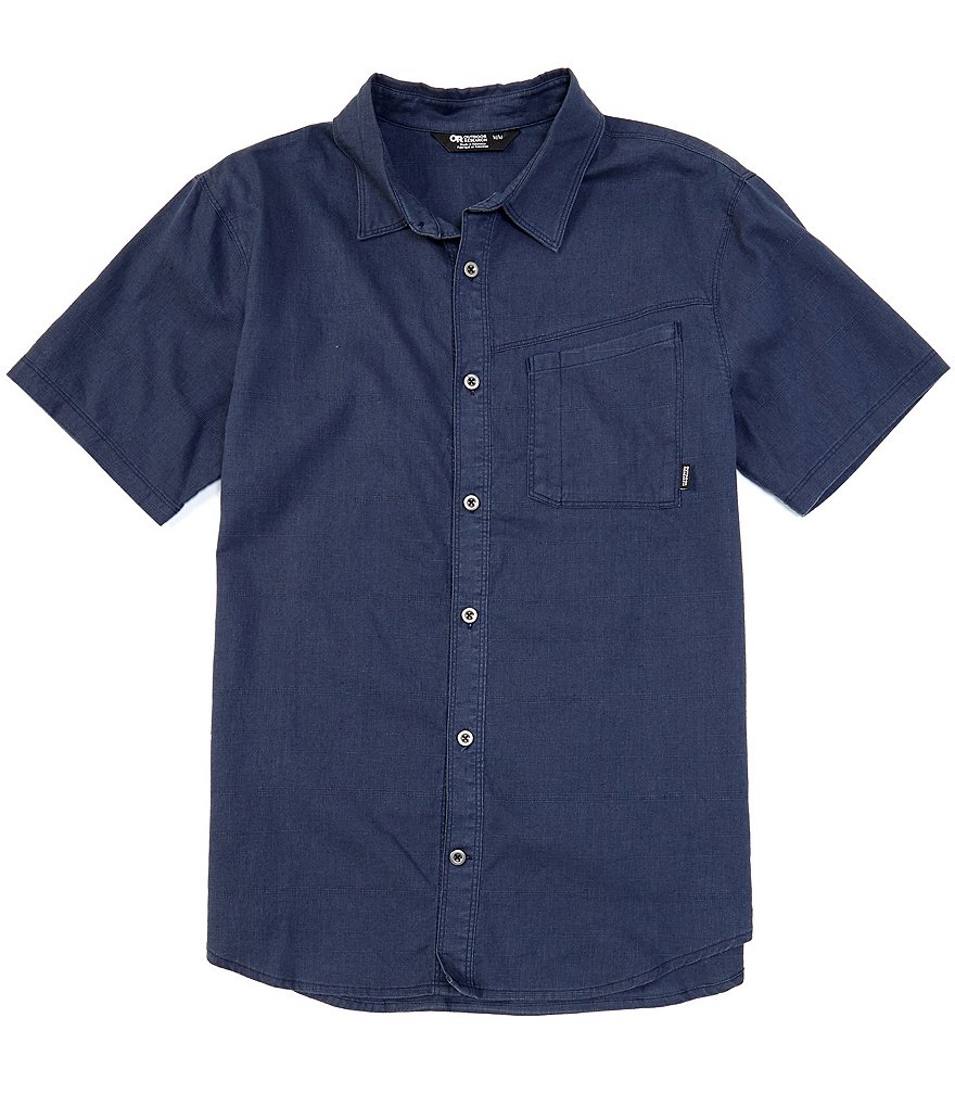 Outdoor Research Weisse Performance Short-Sleeve Organic Materials Woven Shirt